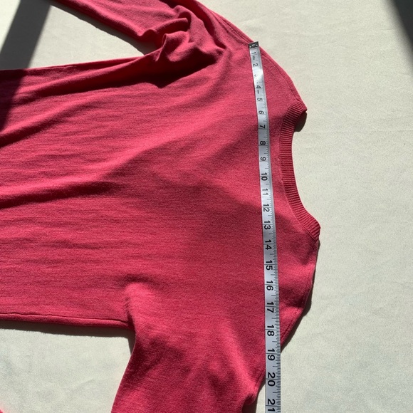 Talbots pure merino wool pink sweater XS - Picture 11 of 13